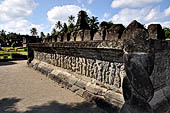 Candi Panataran - central platform called Pendopo Terrace, entwined corner nagas 